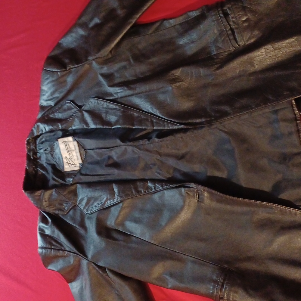 Leather jacket